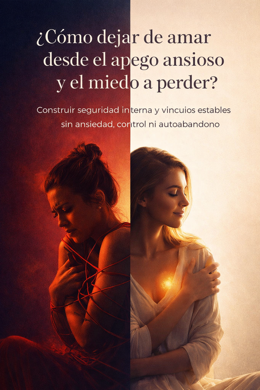 ¿Cómo dejar de amar desde el apego ansioso y el miedo a perder?