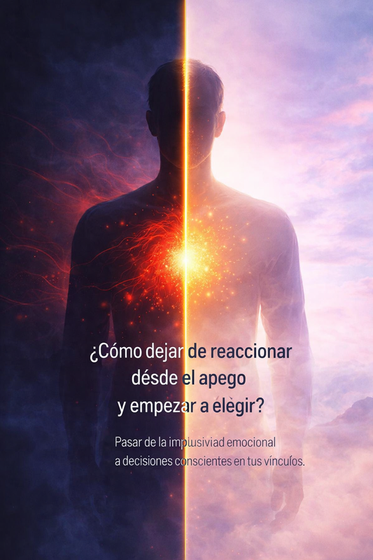 ¿Cómo dejar de reaccionar desde el apego y empezar a elegir?