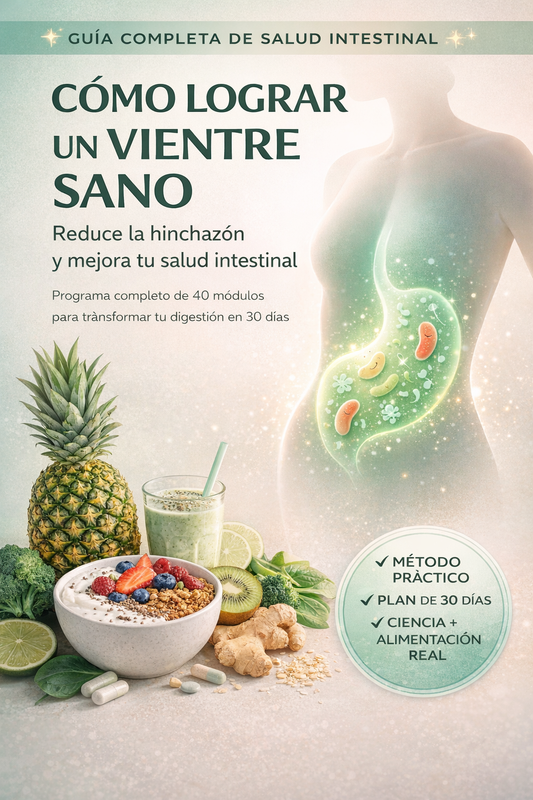 Como lograr un vientre sano