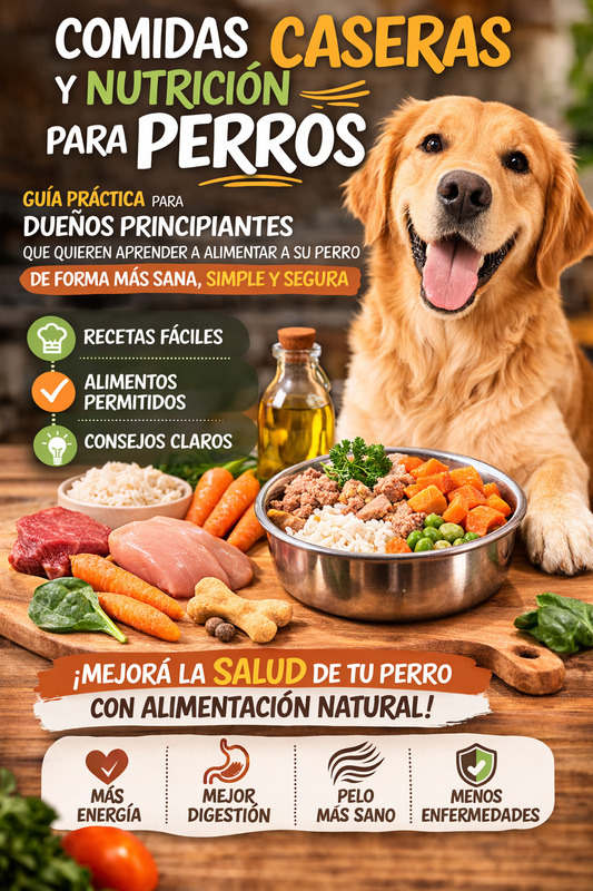 Comidas caseras y nutrición para perros